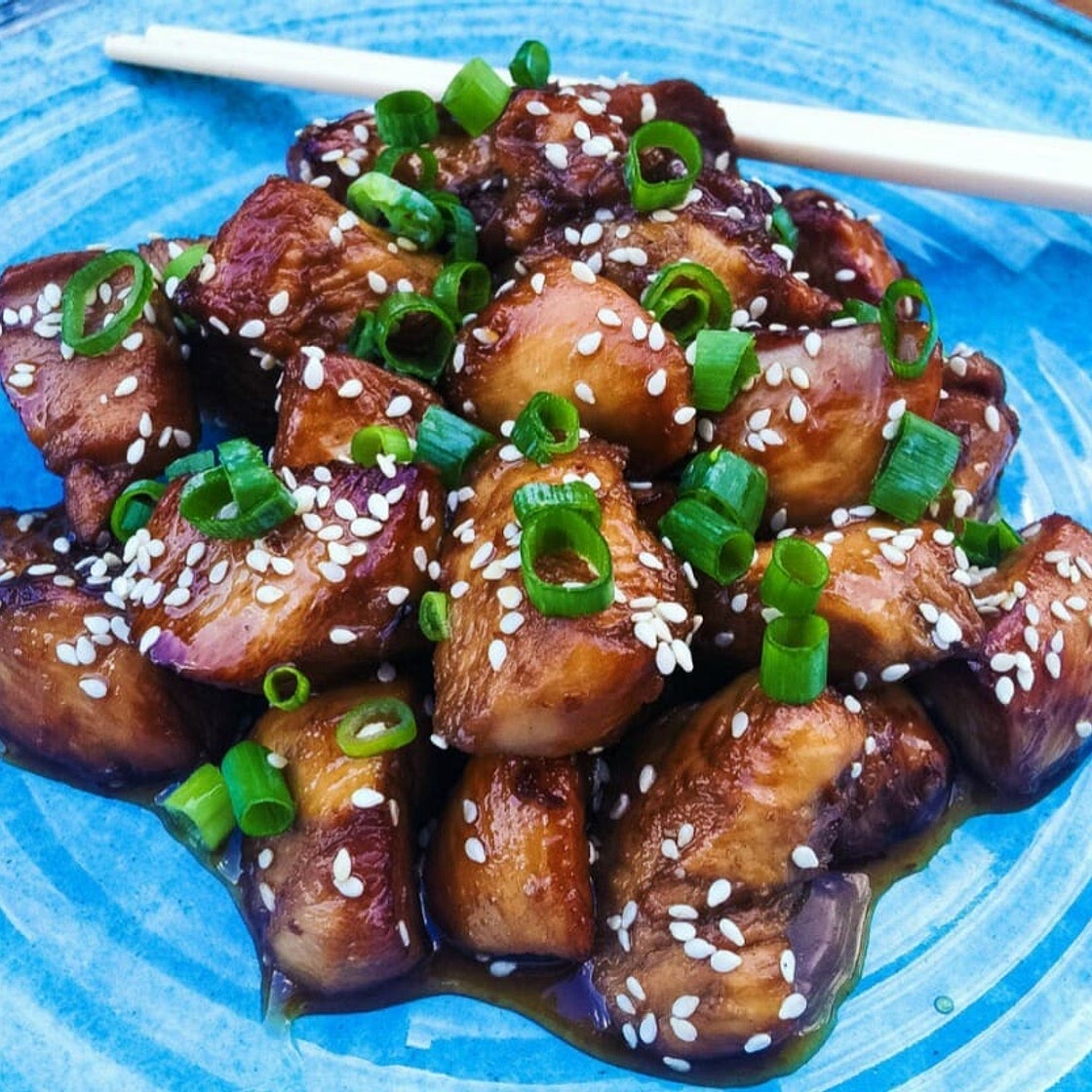 Oven Baked Honey Sesame Chicken