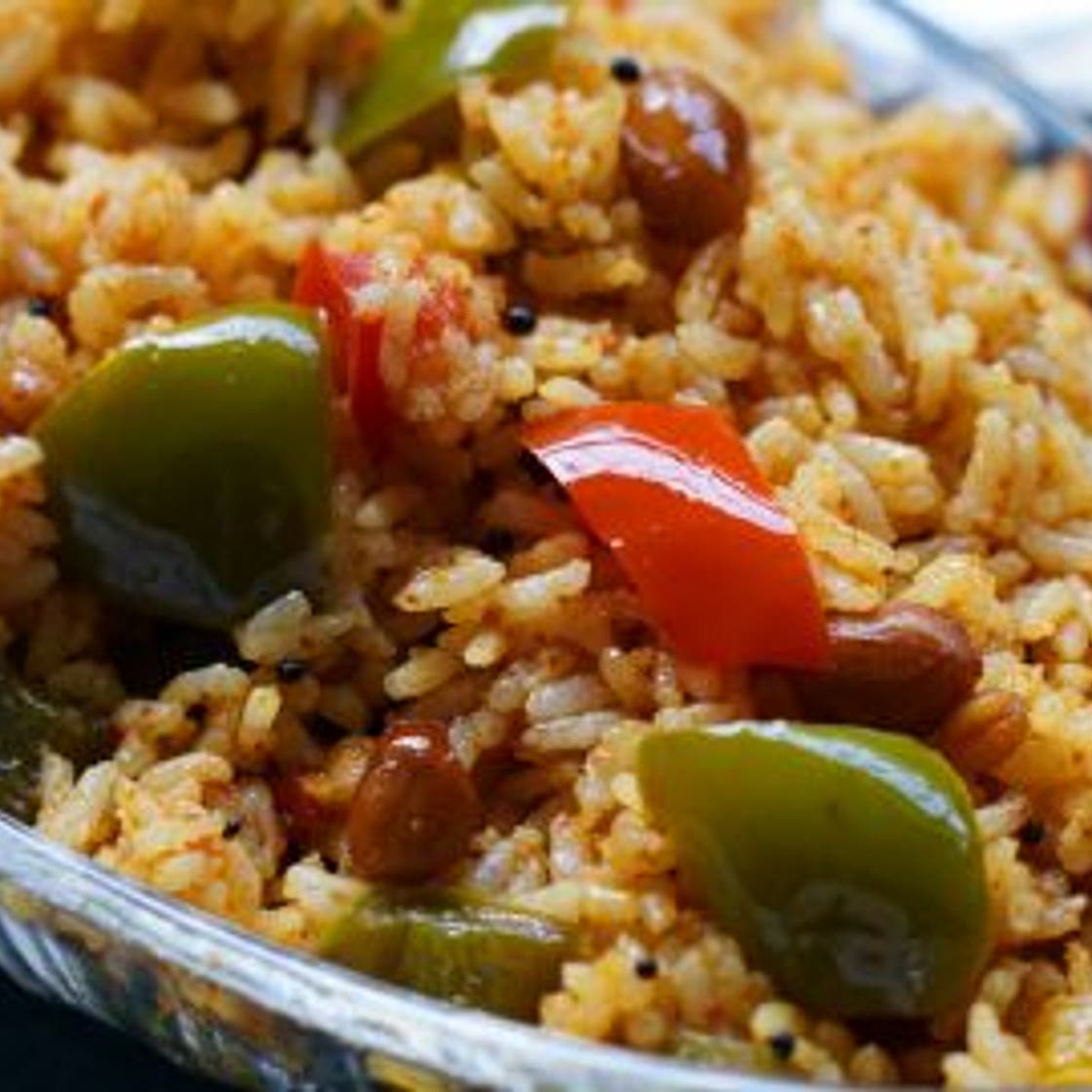 Easy capsicum rice