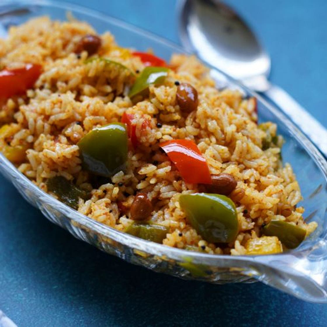 Easy capsicum rice