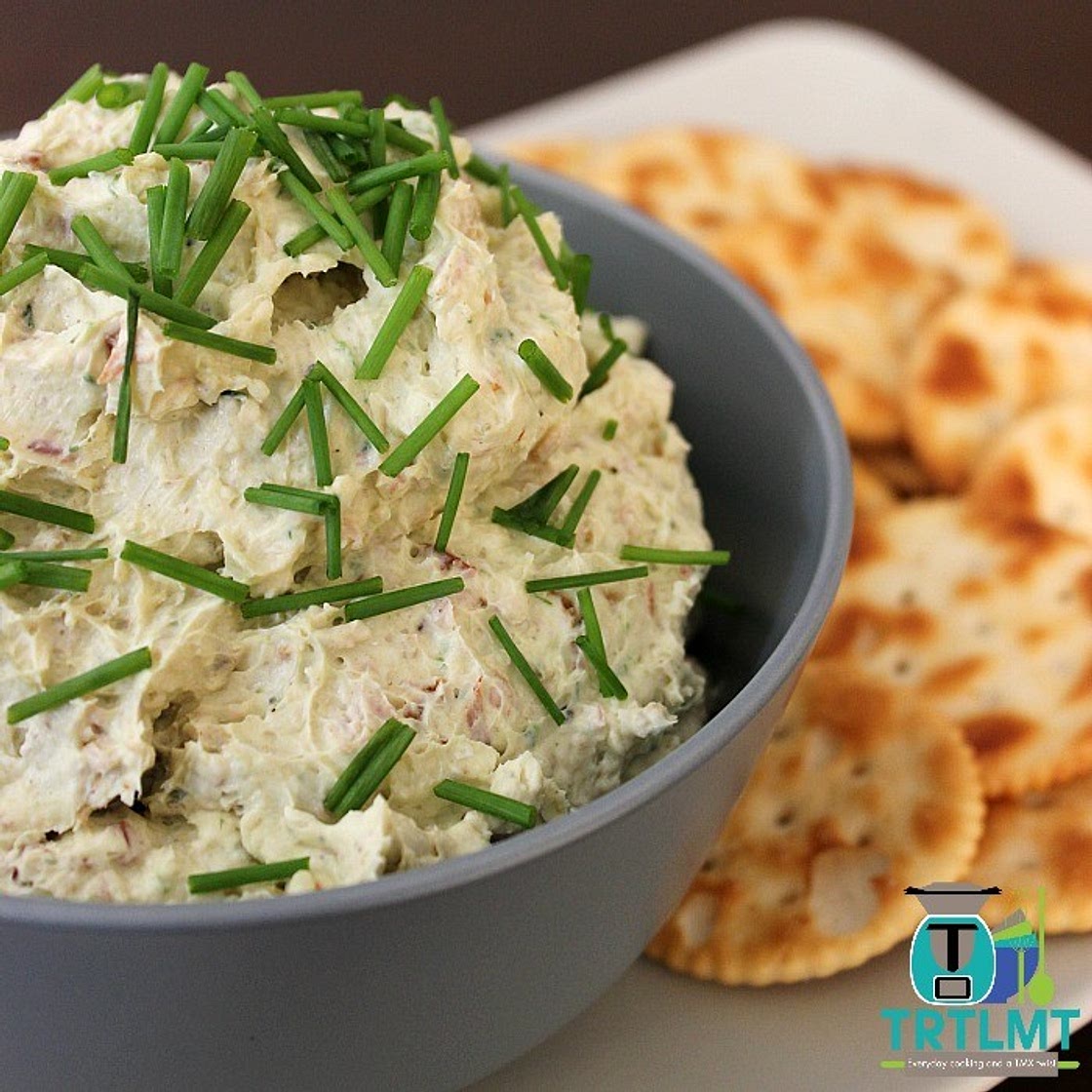Bacon and Onion Dip - The Road to Loving My Thermo Mixer