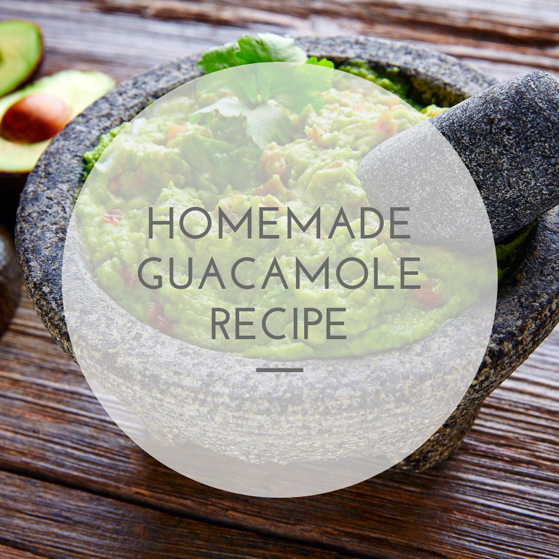 Homemade Guacamole 2 serves 24 calories *