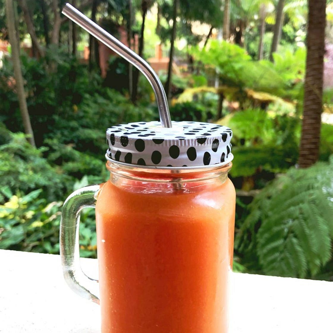 Mango and watermelon juice