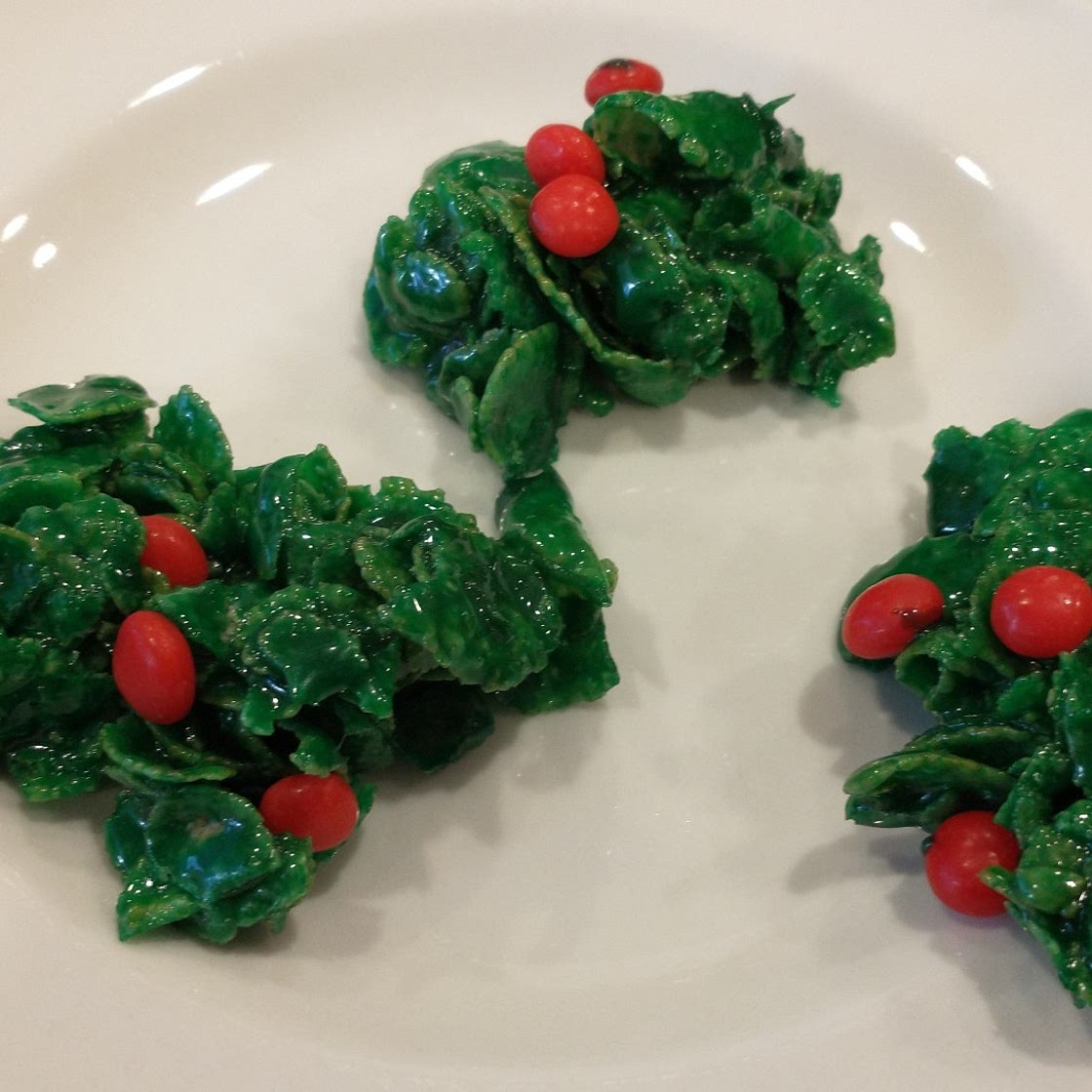 Holly Leaf Cookies