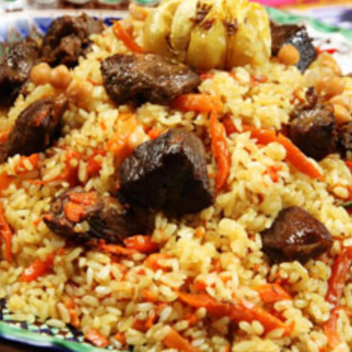 Uzbek Pilaf  (Lamb and Rice Pilaf) 