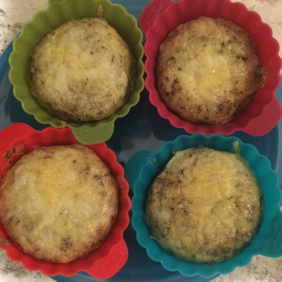 Cheesy Grain-Free Protein Muffins