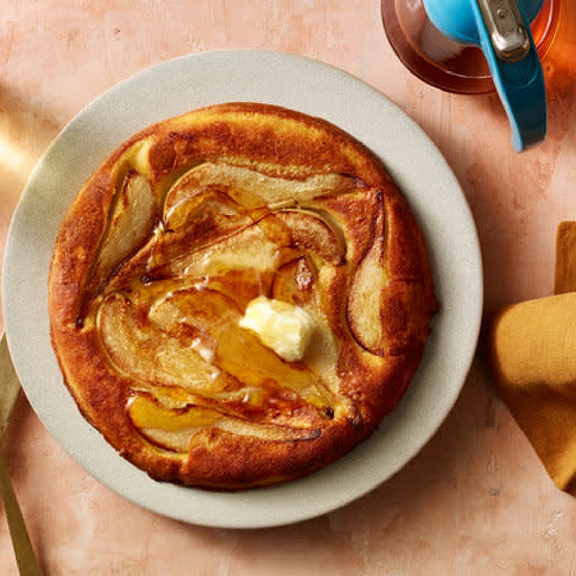 Cast-Iron Sourdough Pancakes