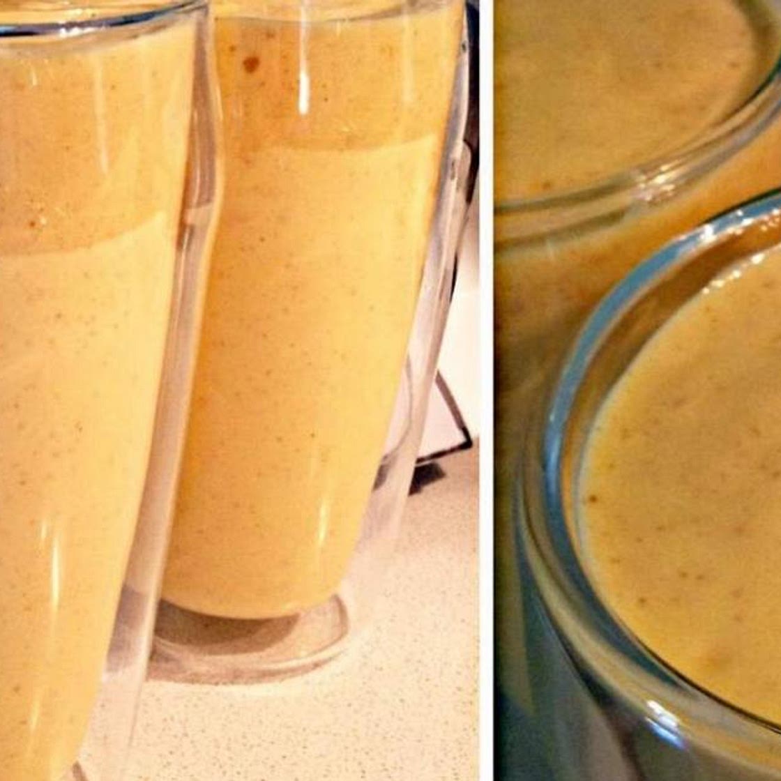 Mango weiss smoothie