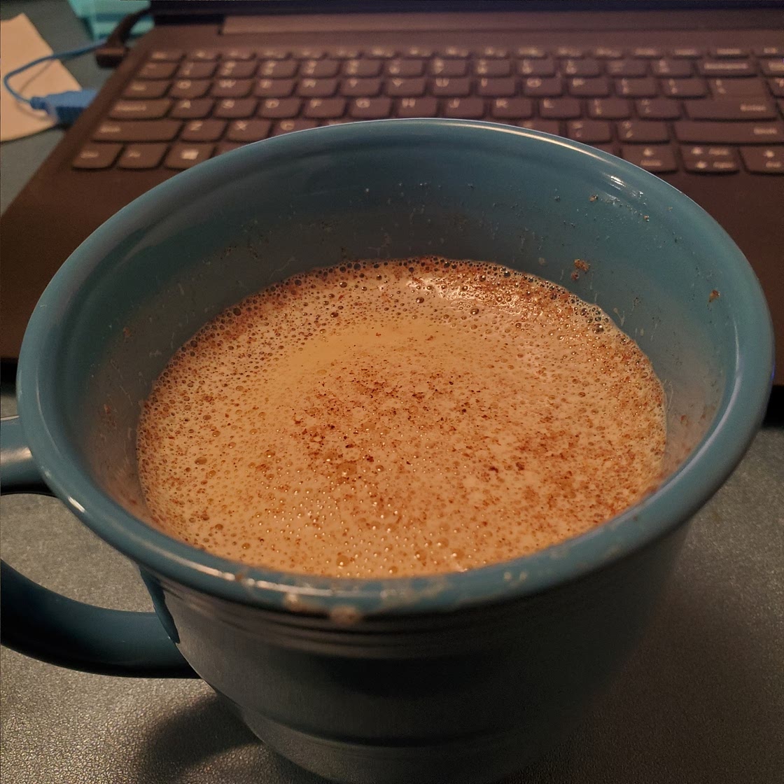 Turmeric latte