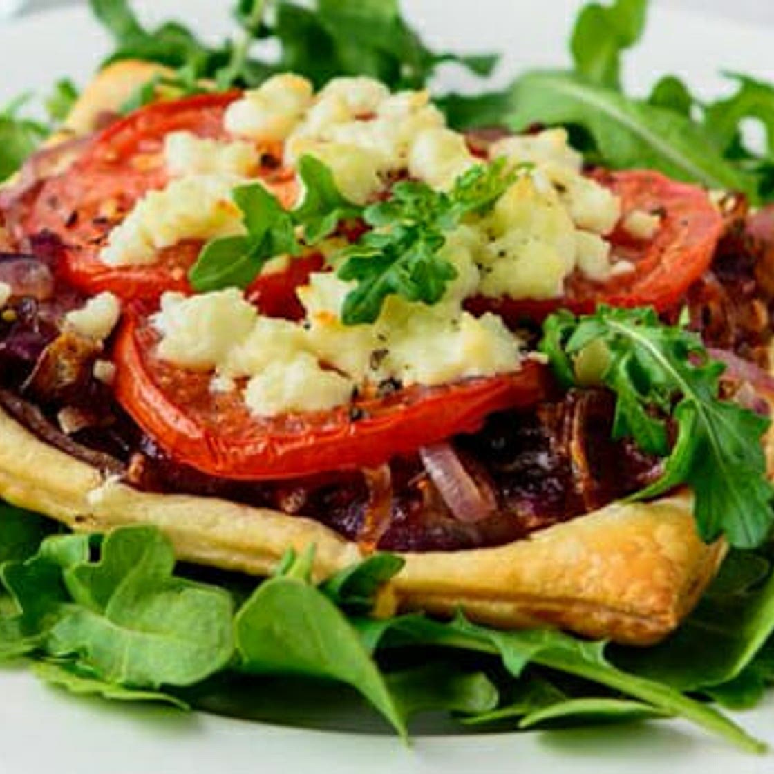 Cheese and Caramelised Onion Tartlets