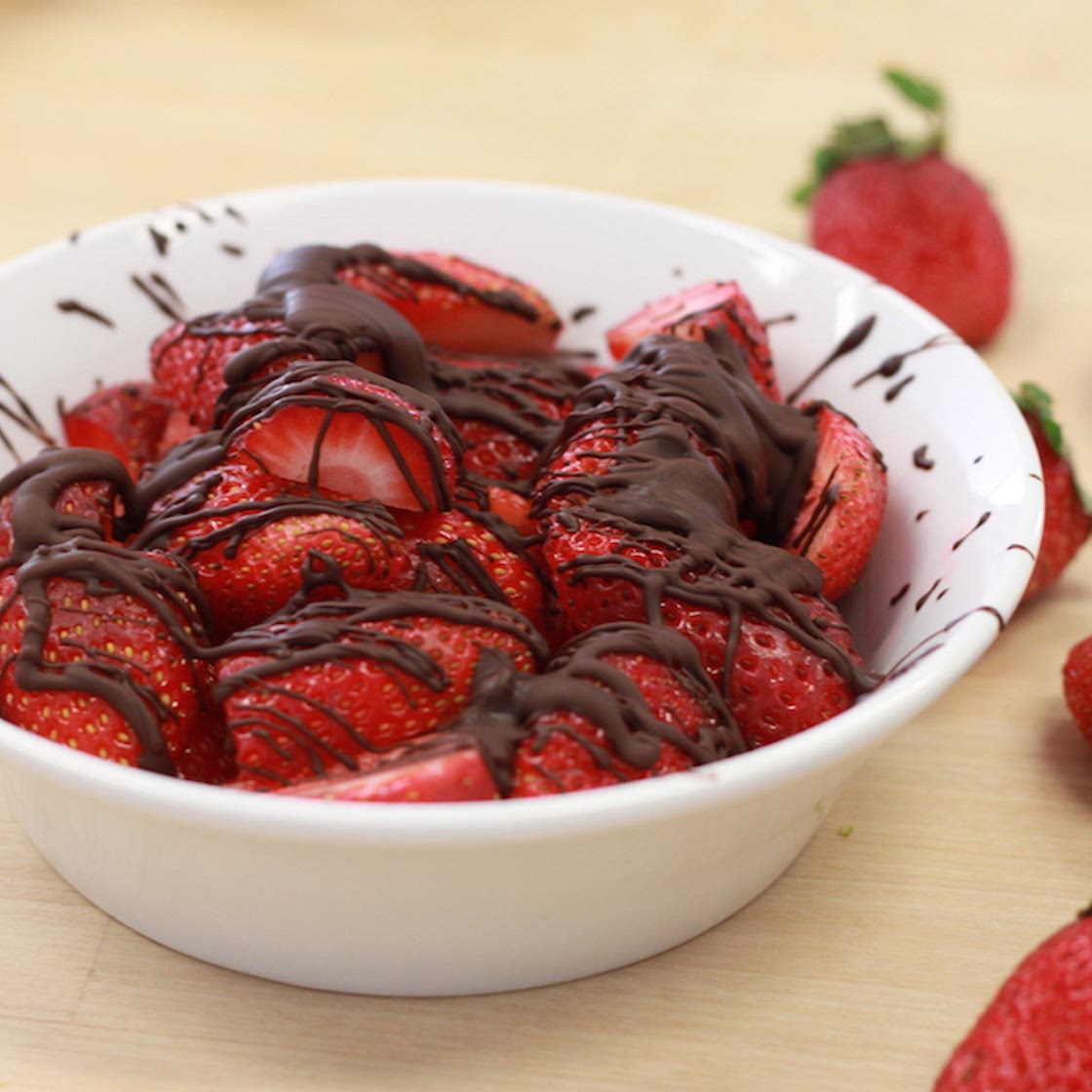 Strawberry Chocolate Drizzle hi fibre 189 calories *