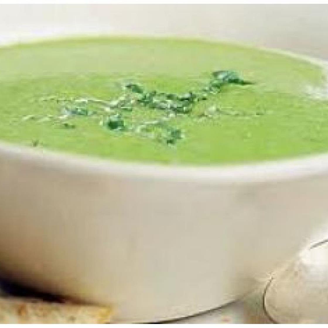 Broccoli and cauliflower soup