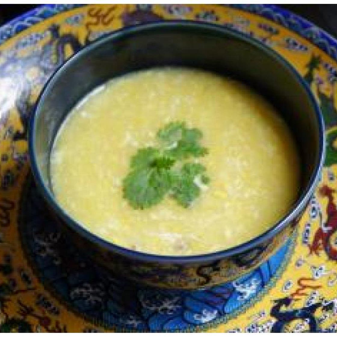Chicken corn soup 4 serves 355 calories 39.5 pritein 19 carb 12 fat*