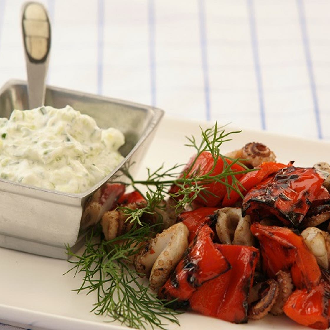 Bbq chilli octopus