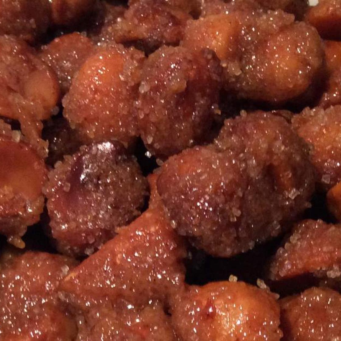 Honey roasted macadamia nuts