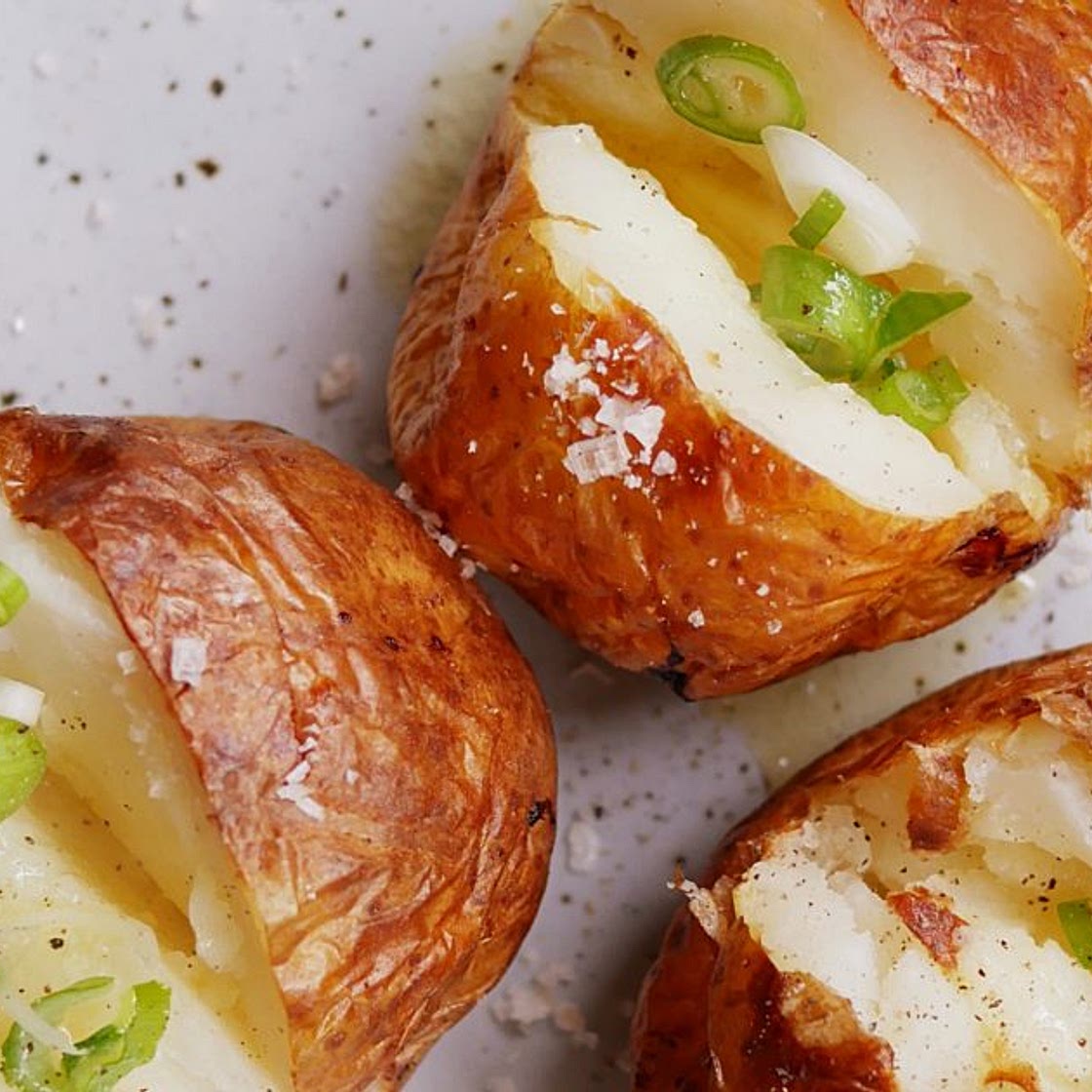 Thermomix recipe: Air Fryer Baked Potato 4 serves 80 cal *