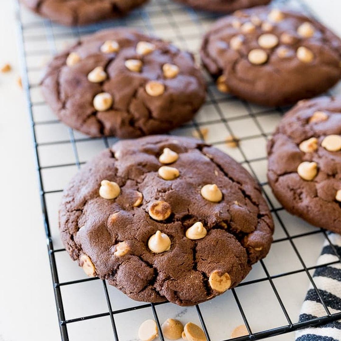 Chocolate Reese's Chip (Crumbl Copycat)