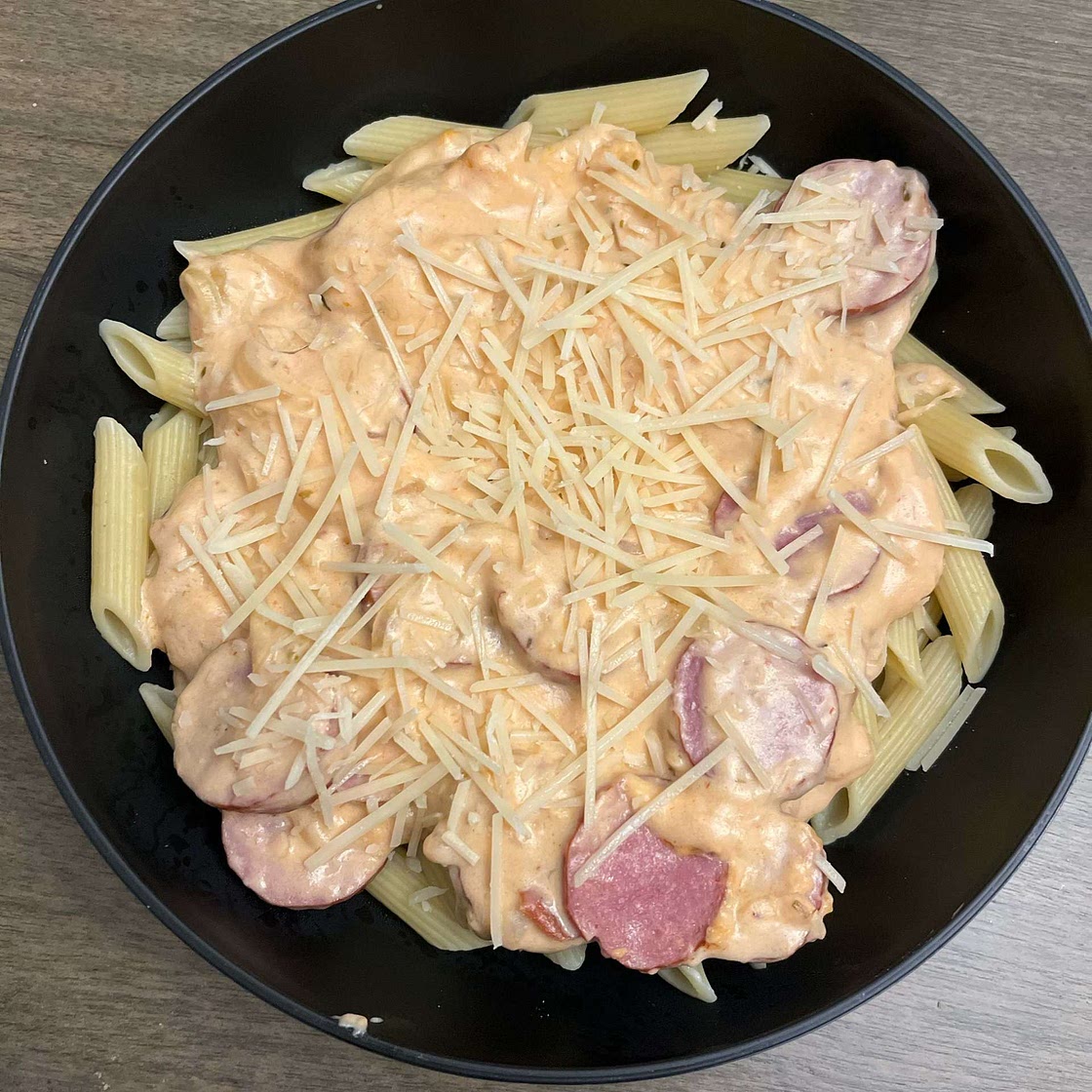 Blushing Penne Pasta
