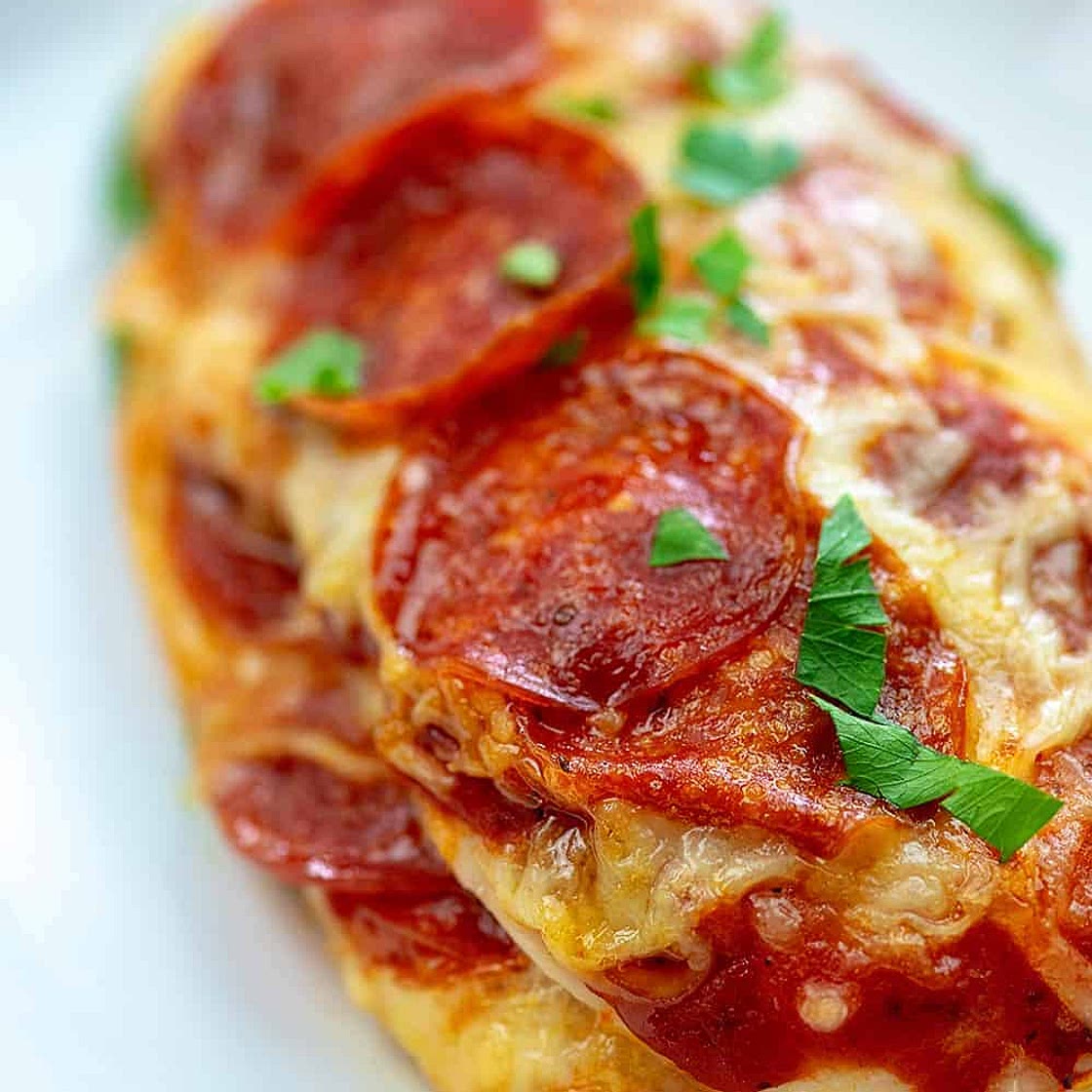 Pizza Stuffed Chicken