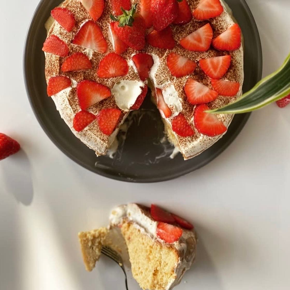 Très leches cake + dulce de leche