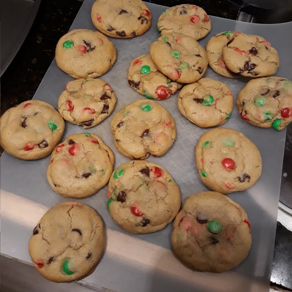 Brown Butter Malted Chocolate Chunk Cookies