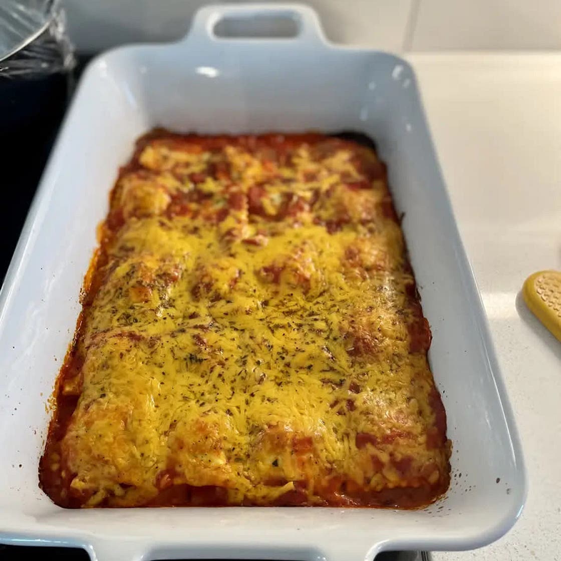 Easy Ravioli Lasagna 