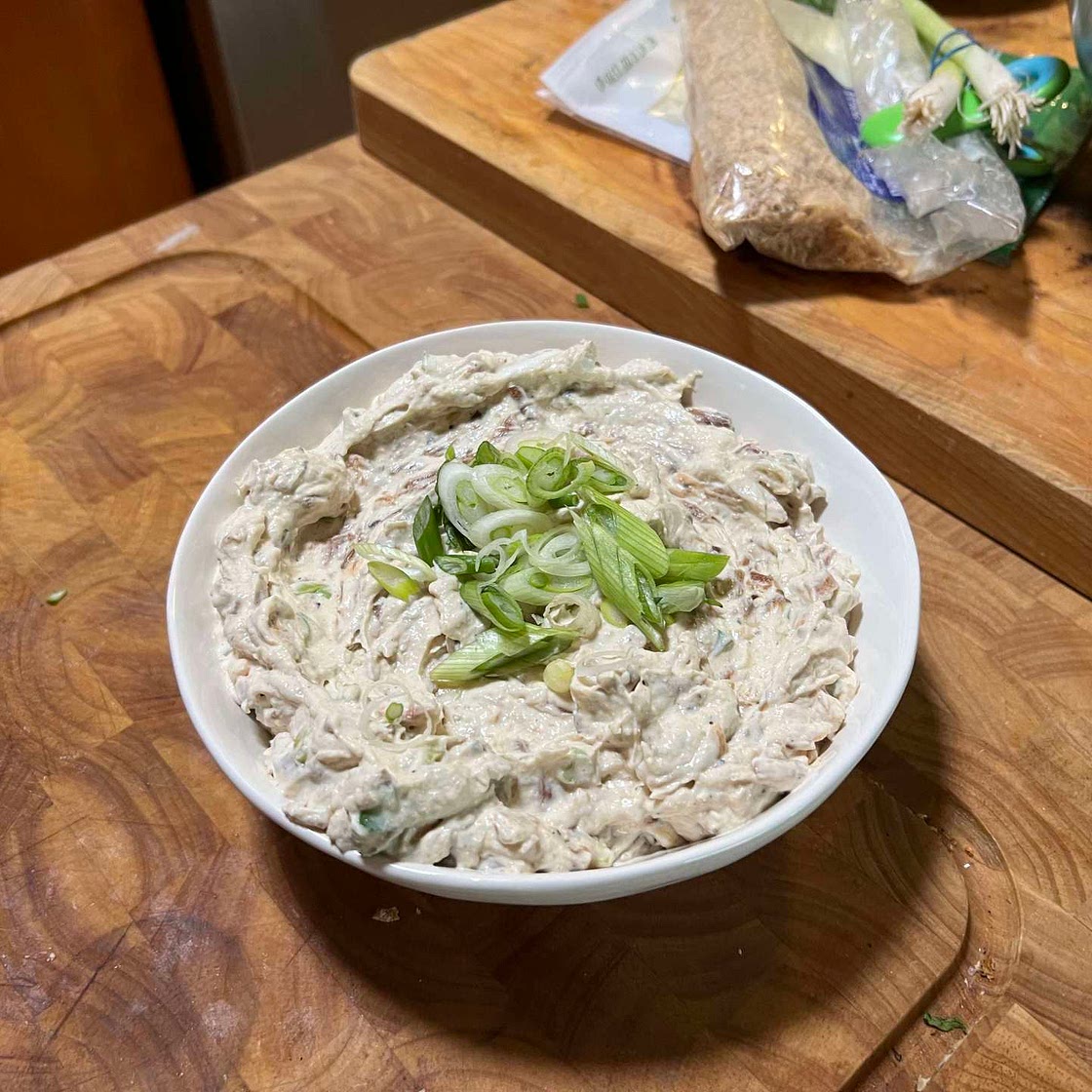 Cold, Triple Onion Dip