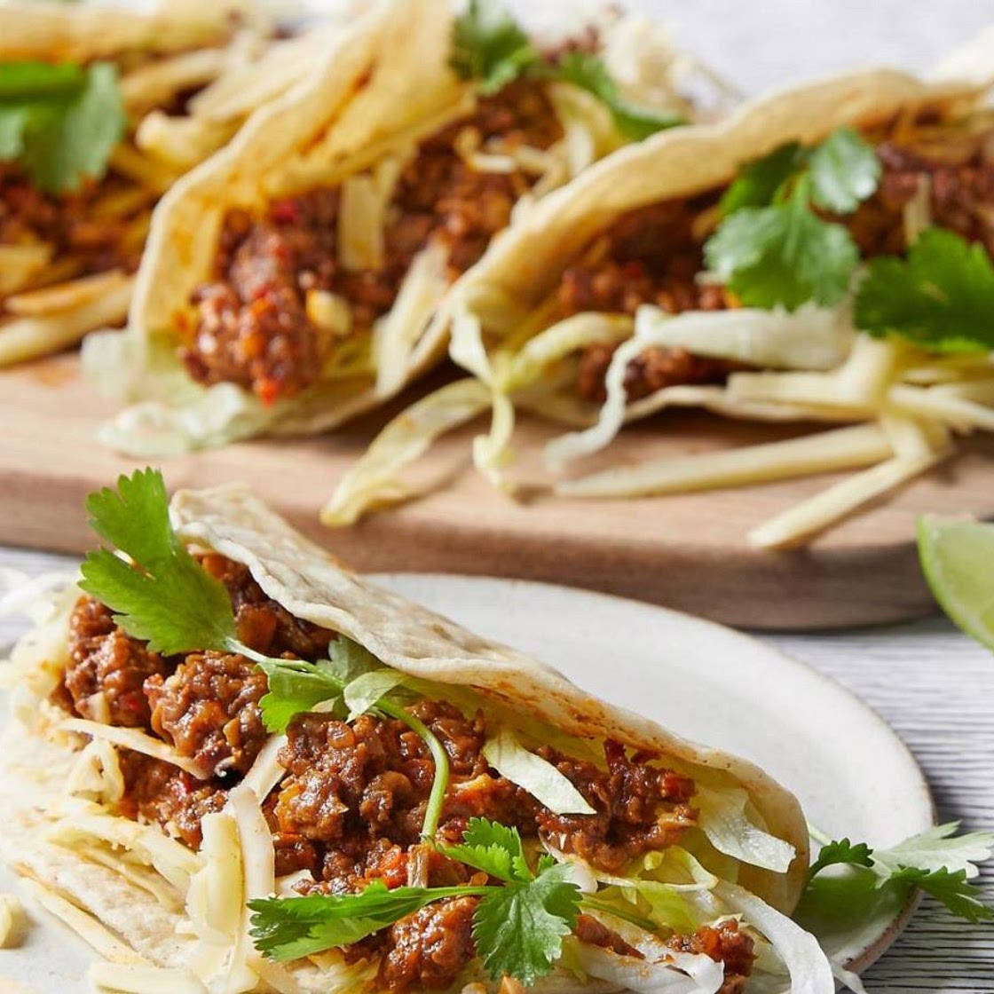 Easy Beef & Veggie Tacos