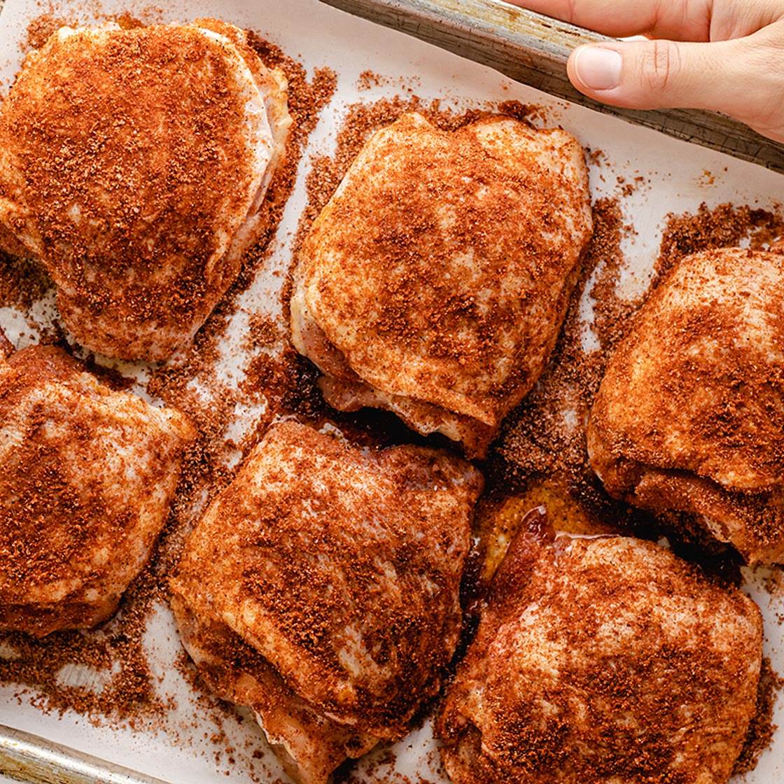 How To Roast Bone-In Chicken Thighs