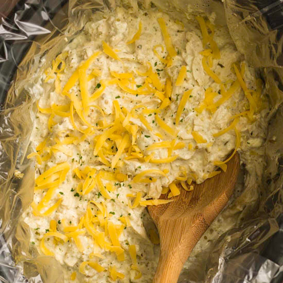 Crockpot Green Chile Chicken