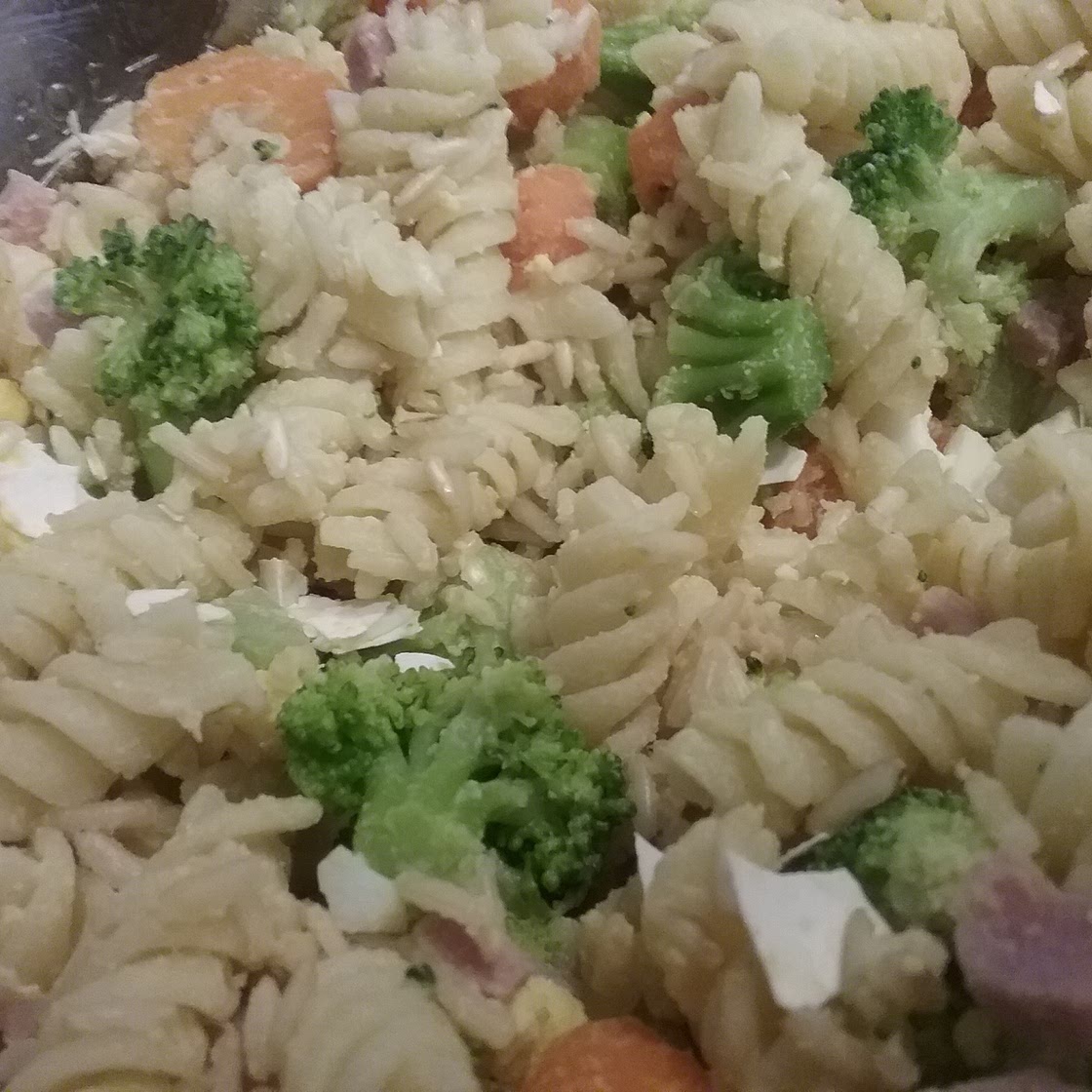 Dog pasta salad