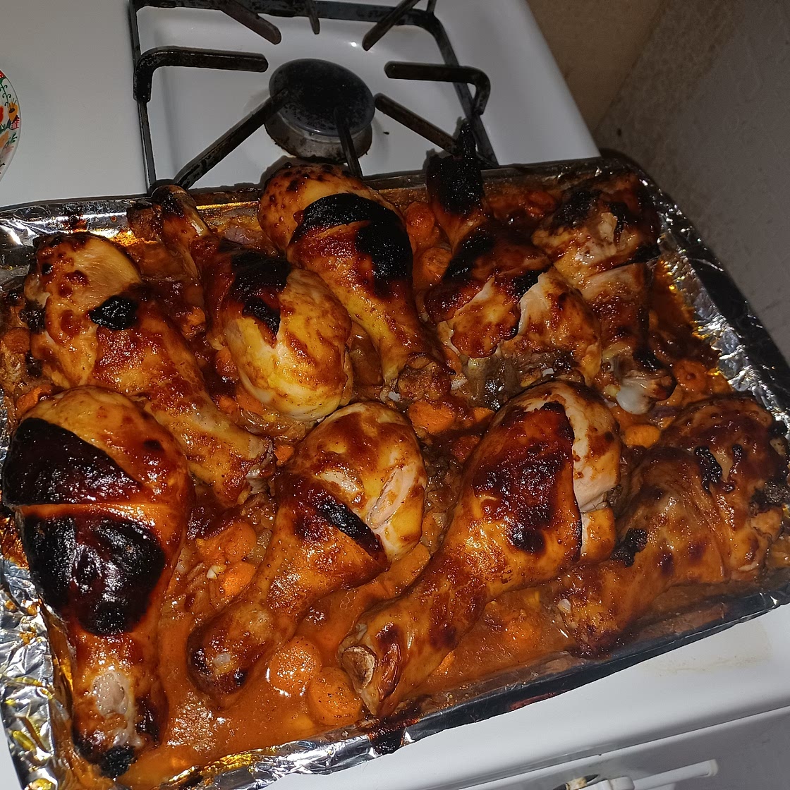 Oven Roasted BBQ Chicken Legs