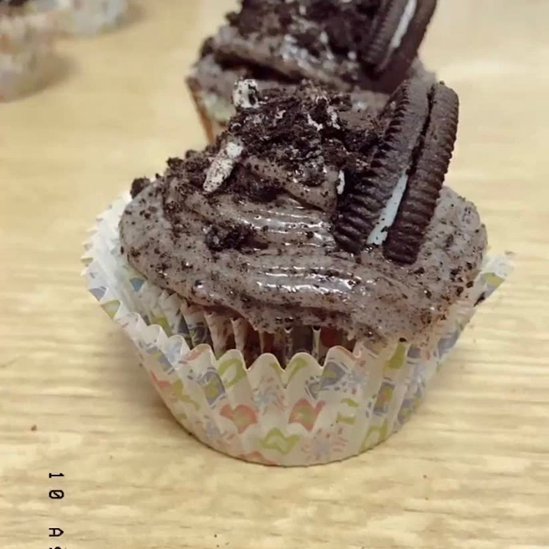 Cupcake de Oreo