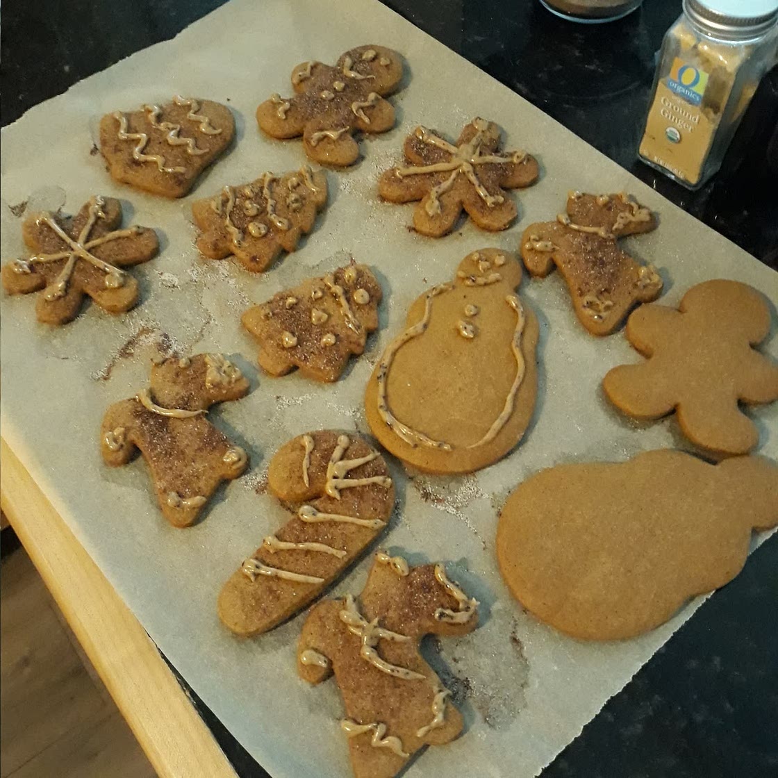 Chai Gingerbread Cookies