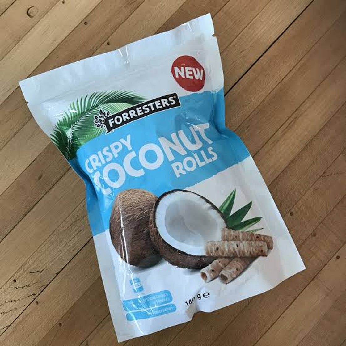Aldi coconut rolls