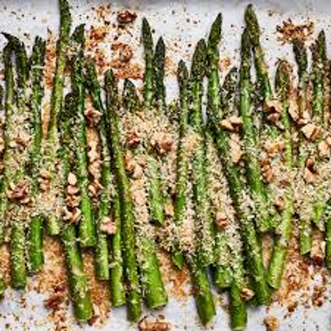 Asparagus and parmesan