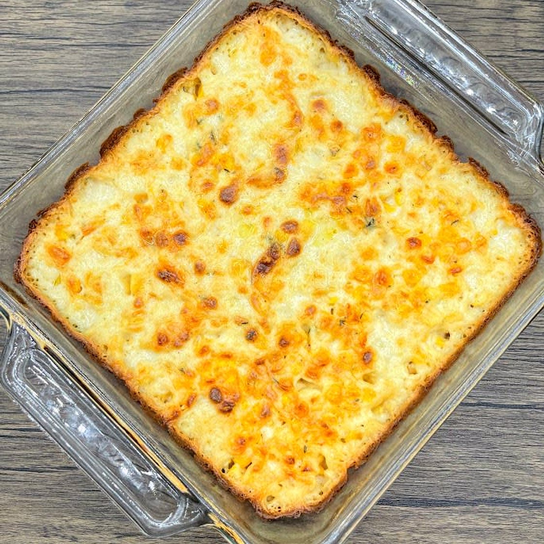 Baked Cream Corn with Thyme