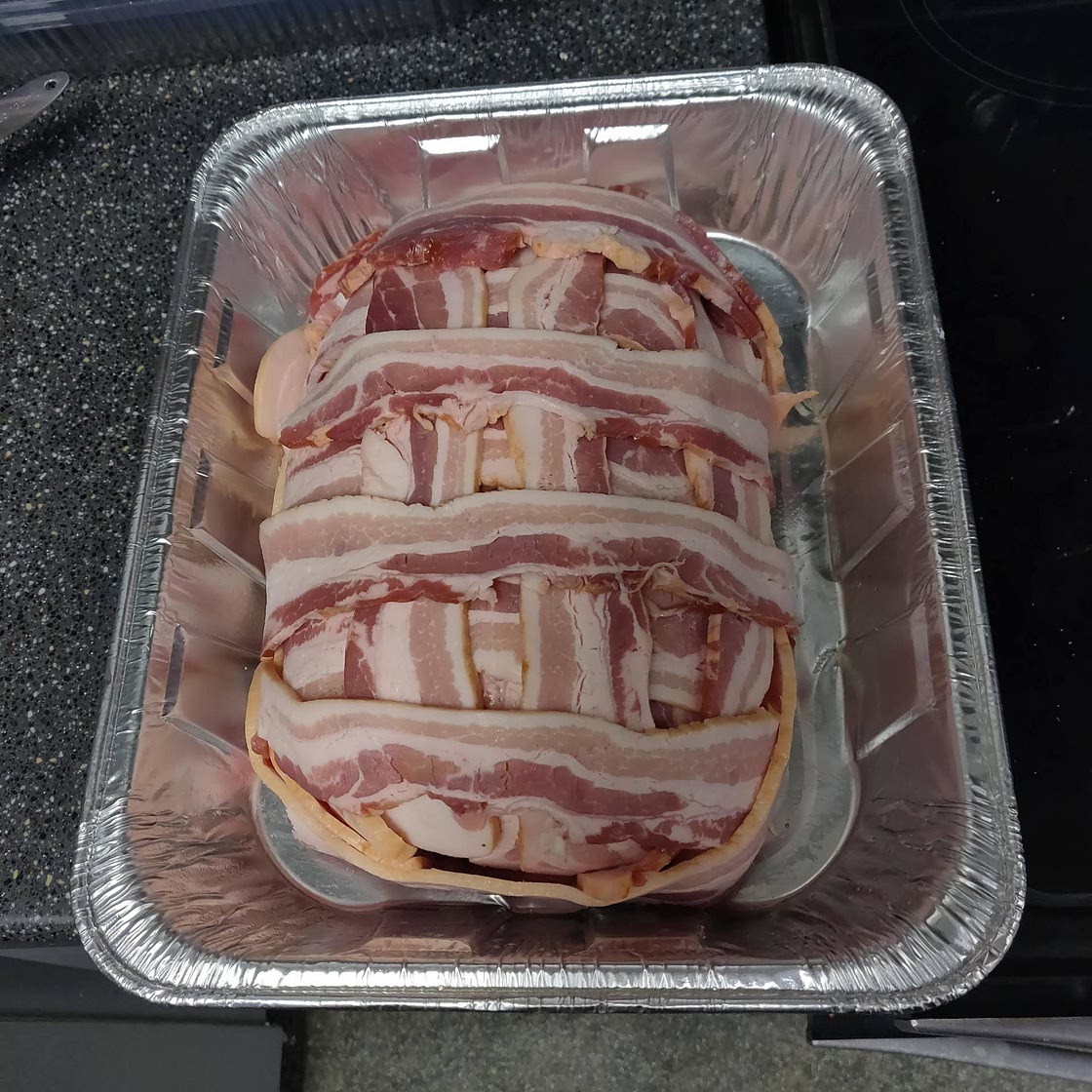 Kane's Bacon Covered Meatloaf