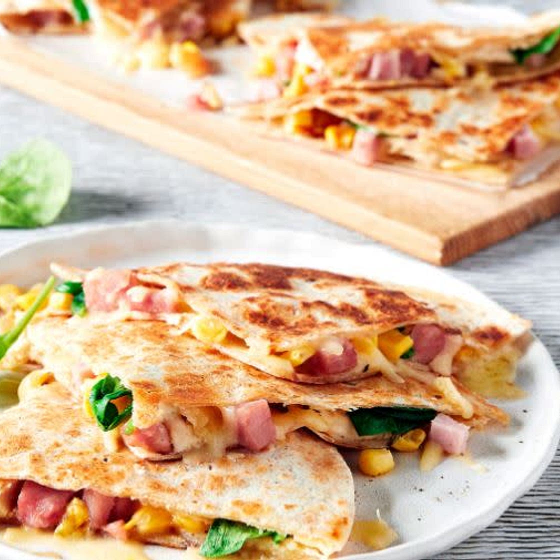 Leftover Quesadillas