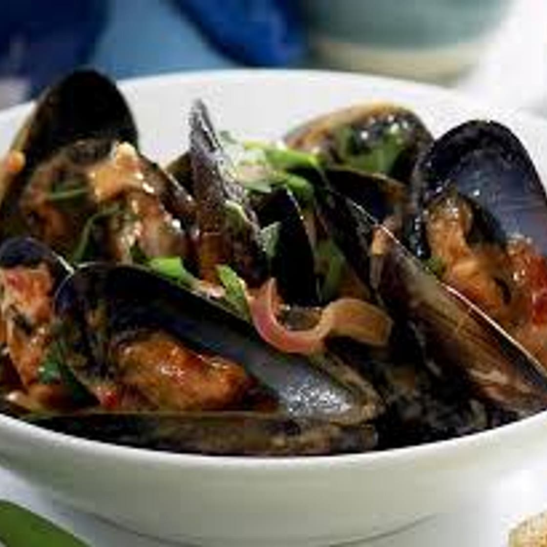 Chilli mussels