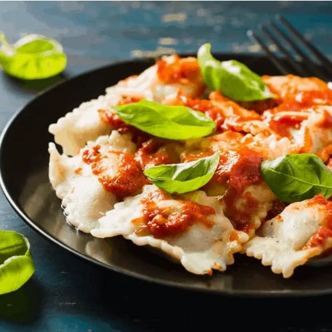 Crockpot Meatballs and Ravioli