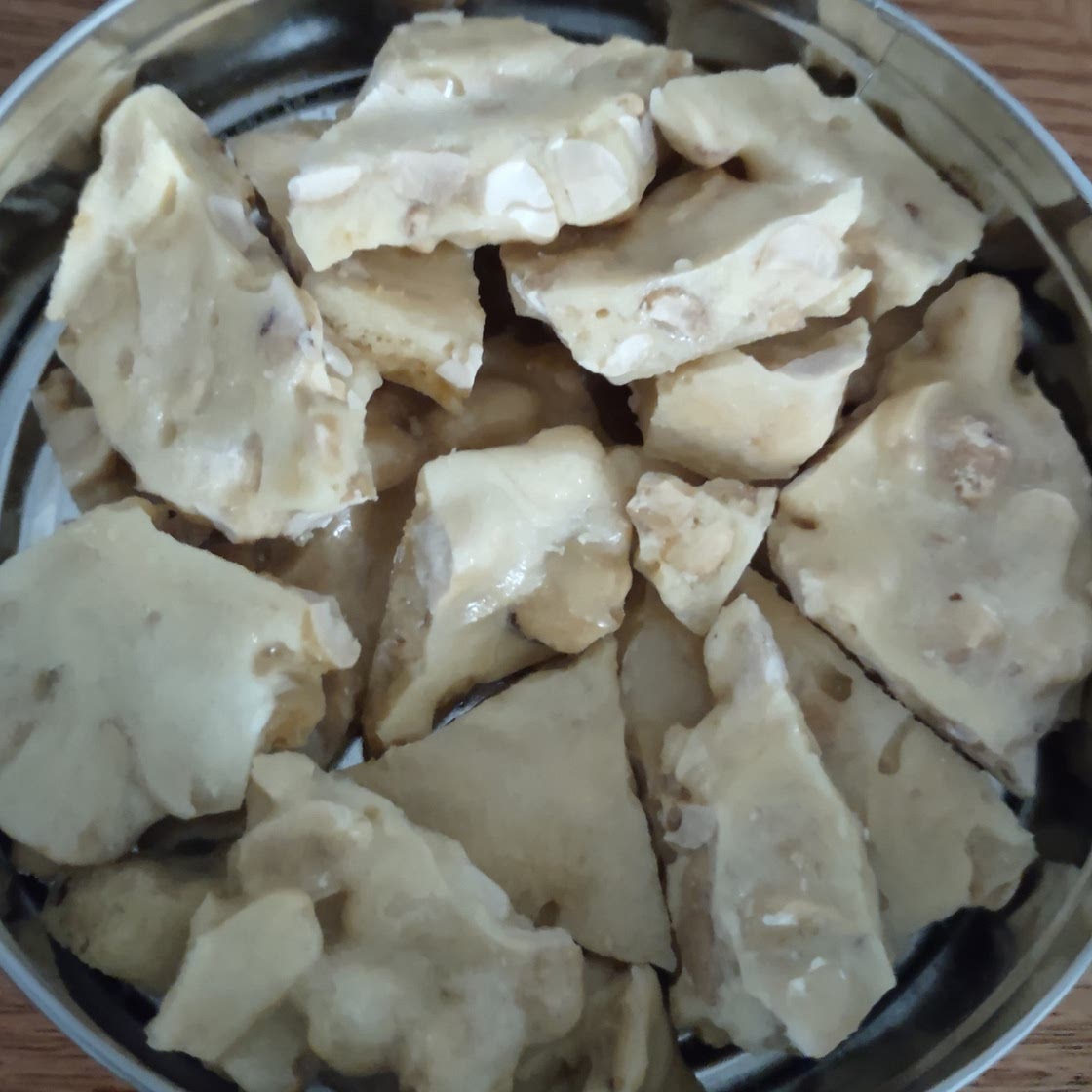 Microwave Peanut Brittle