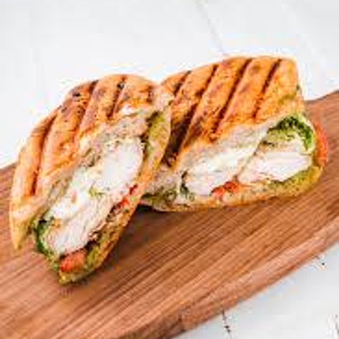 Grilled panini high vit a 2 serves 294 calories *36 carb 8 fat 18.6g protein *