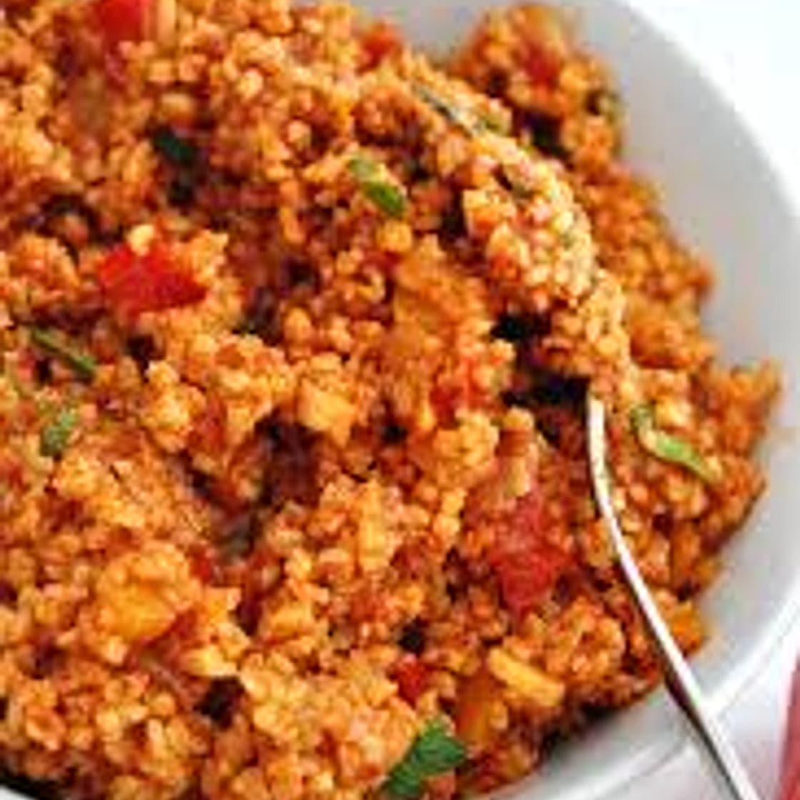 Boulghour pilaf à la tomate