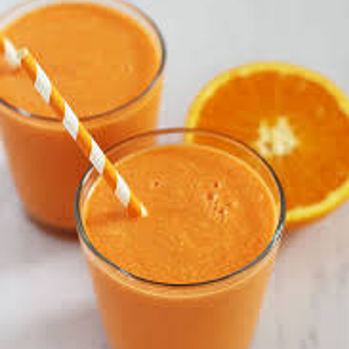 Orange glow smoothie 354 calories *