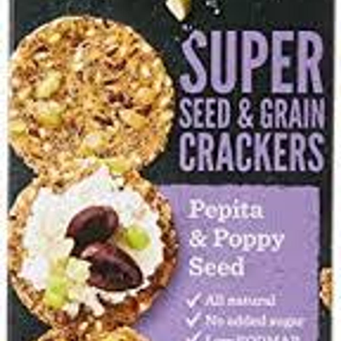 Seed grain crackers