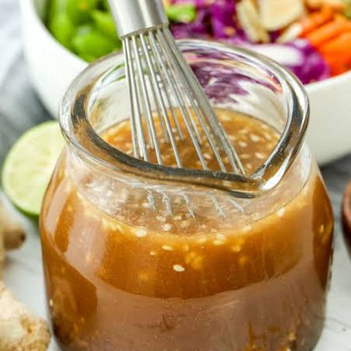 Sesame ginger dressing