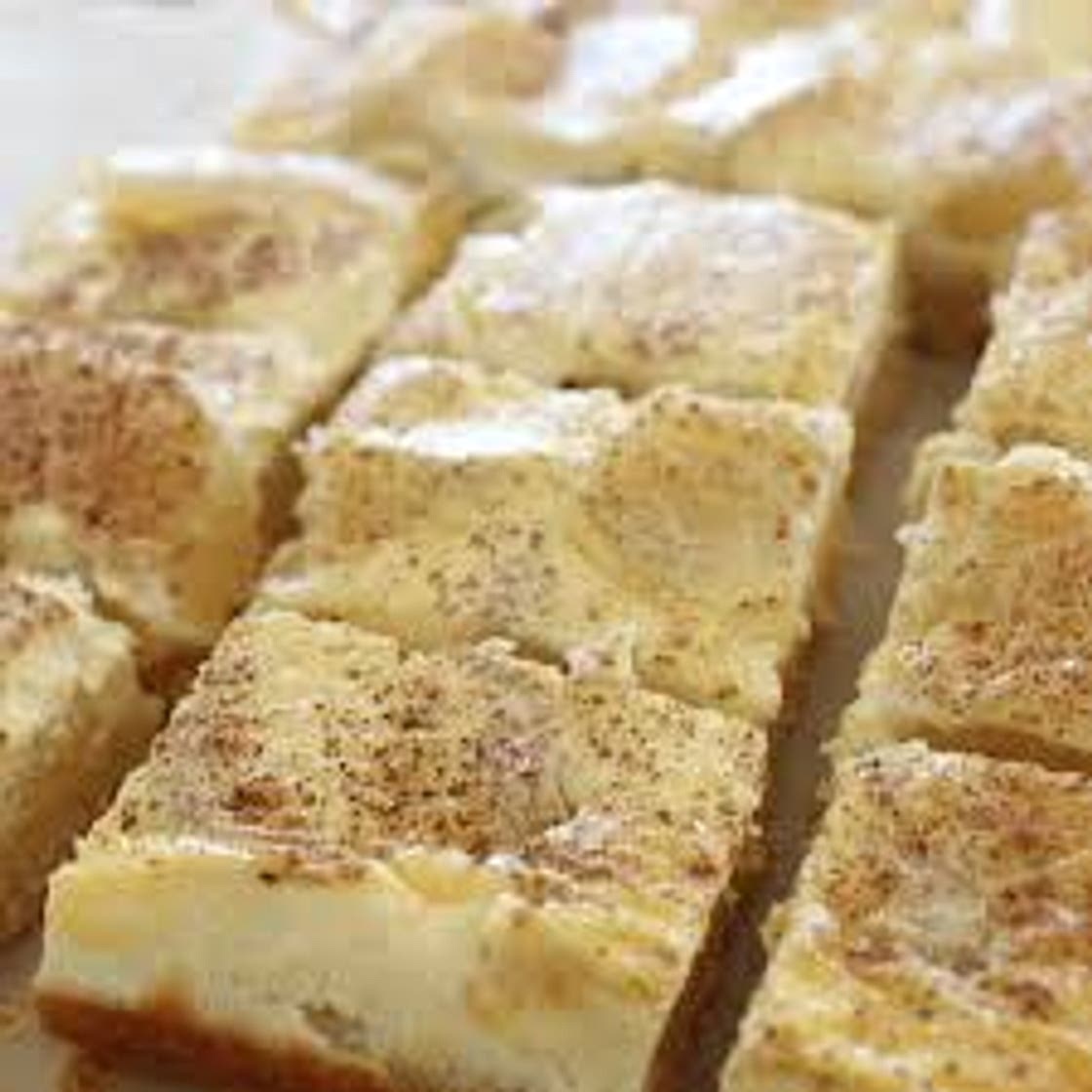 Sour cream apple slice