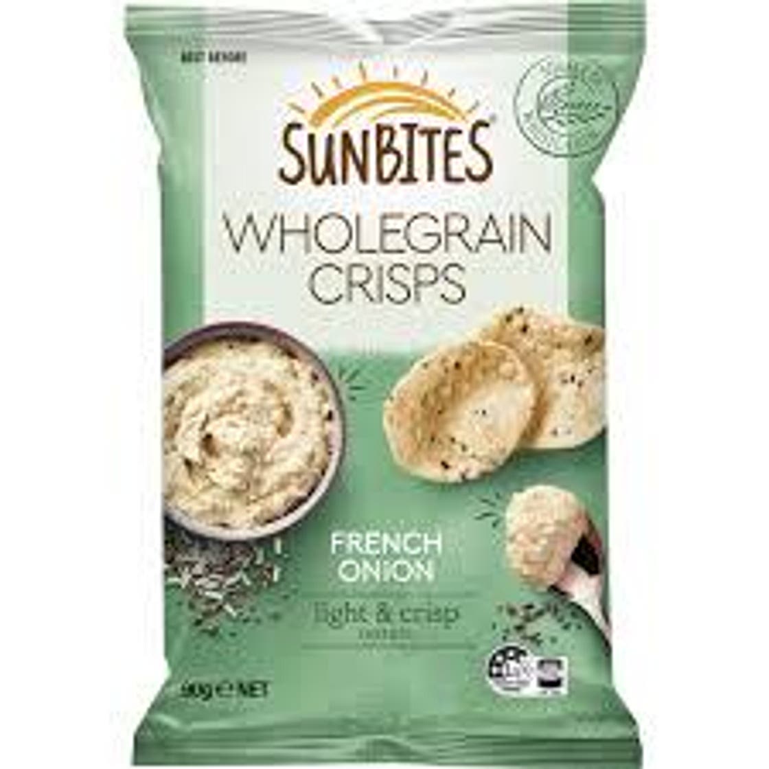 Sunbites wholegrain bites french onion
