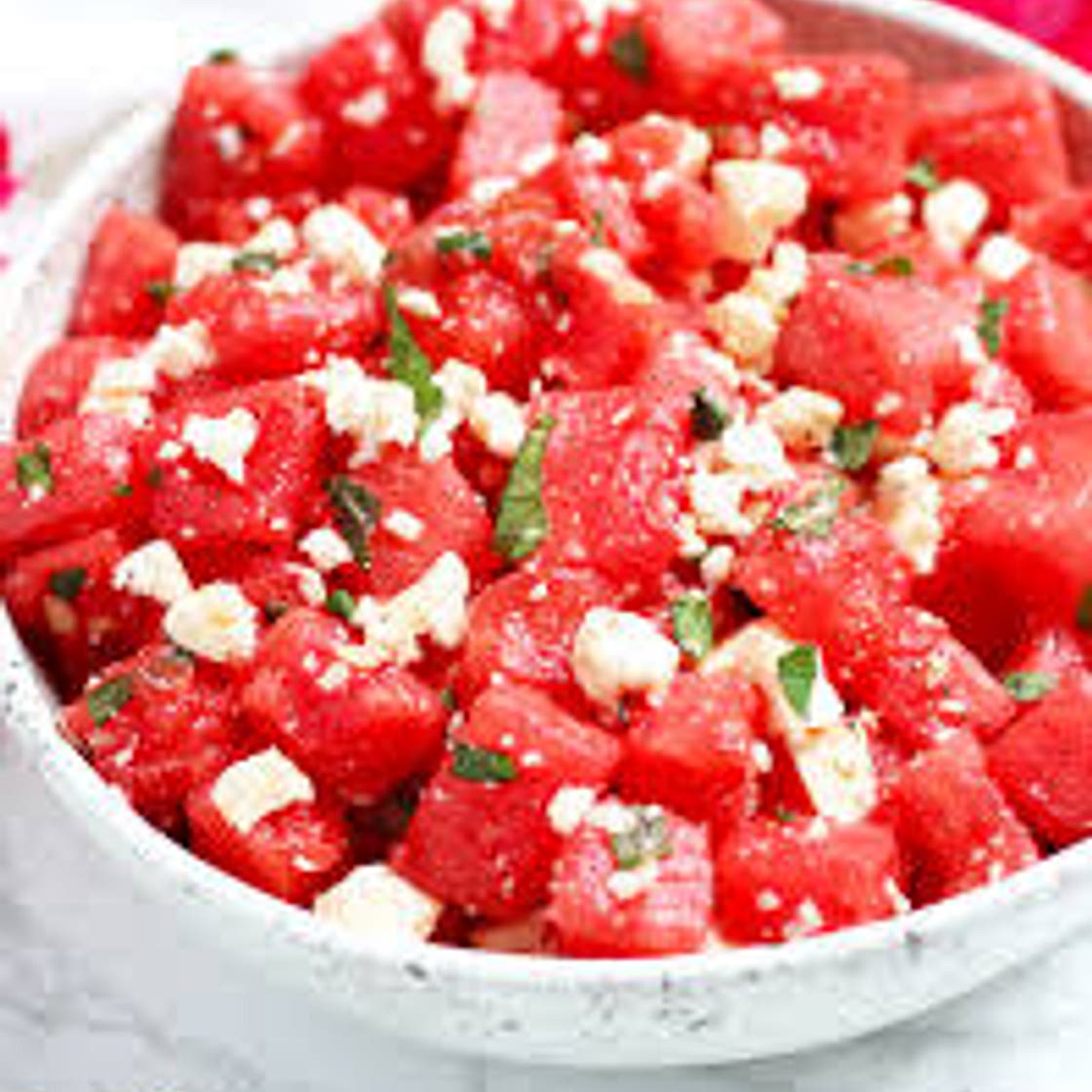 Watermelon salad