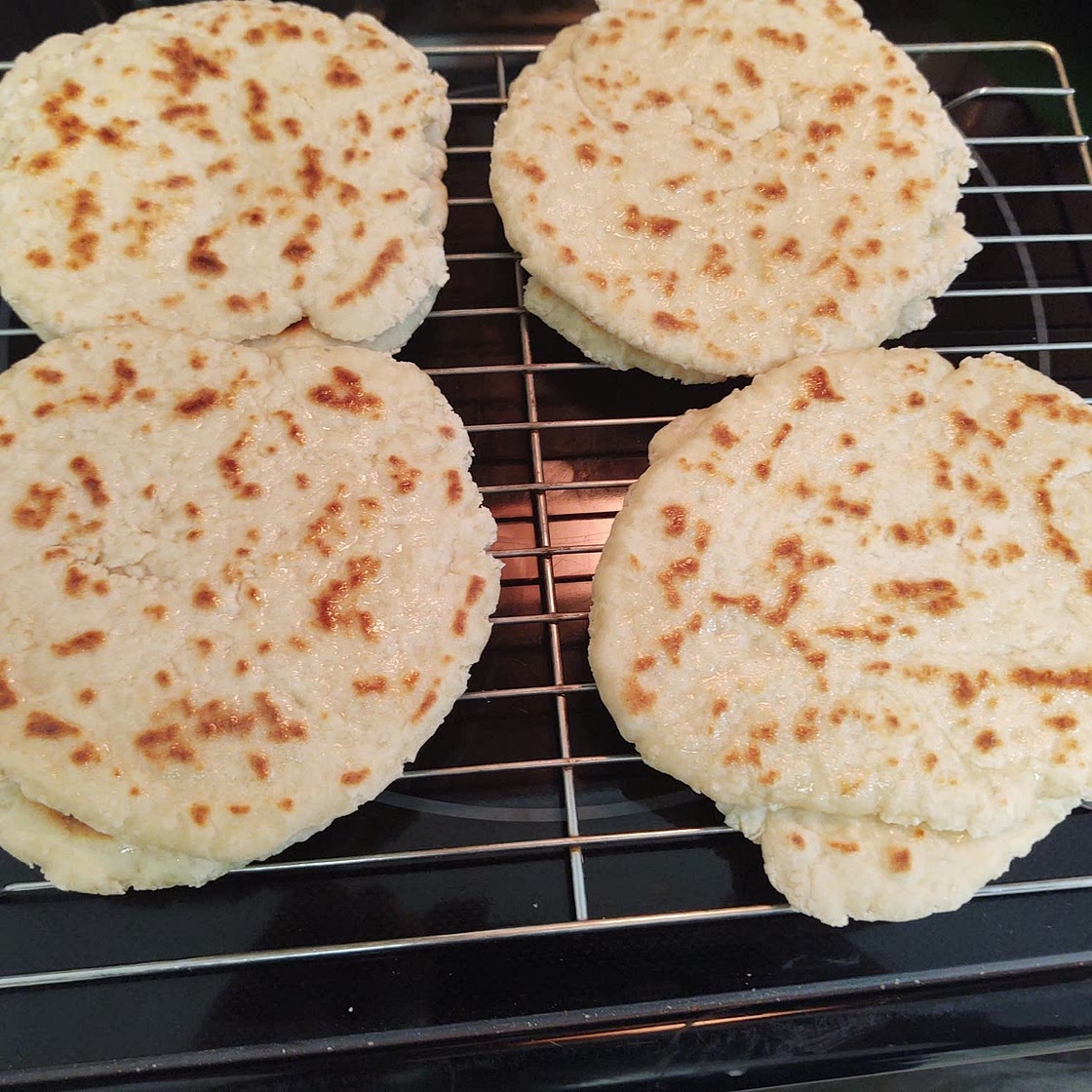 2 Ingredient Flatbread- No Yeast!